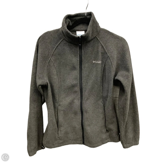 Jacket Fleece By Columbia In Grey, Size: M