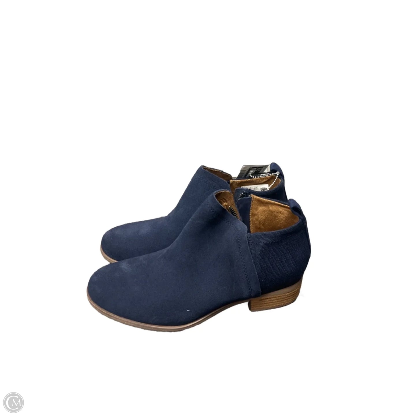 Boots Ankle Heels By Toms In Blue, Size: 7