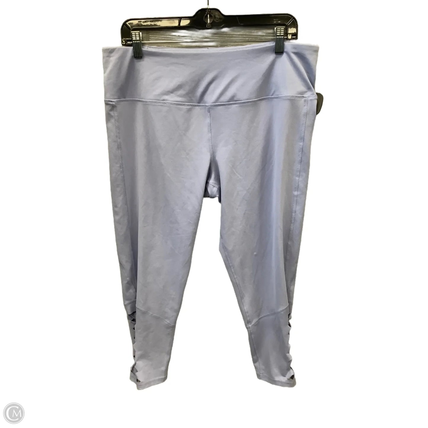 Athletic Leggings By Dsg Outerwear In Purple, Size: 2x