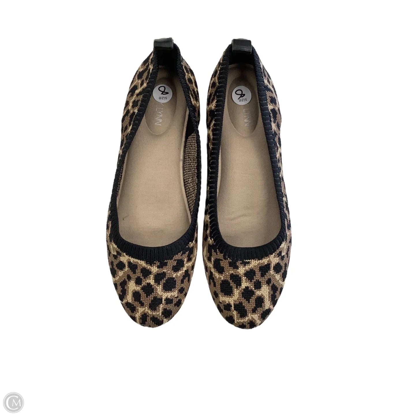 Shoes Flats By Clothes Mentor In Animal Print, Size: 8