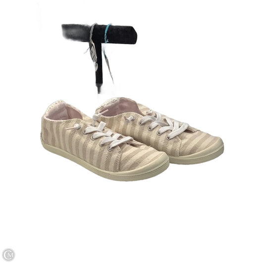 Shoes Sneakers By Sugar In Cream & Tan, Size: 8.5