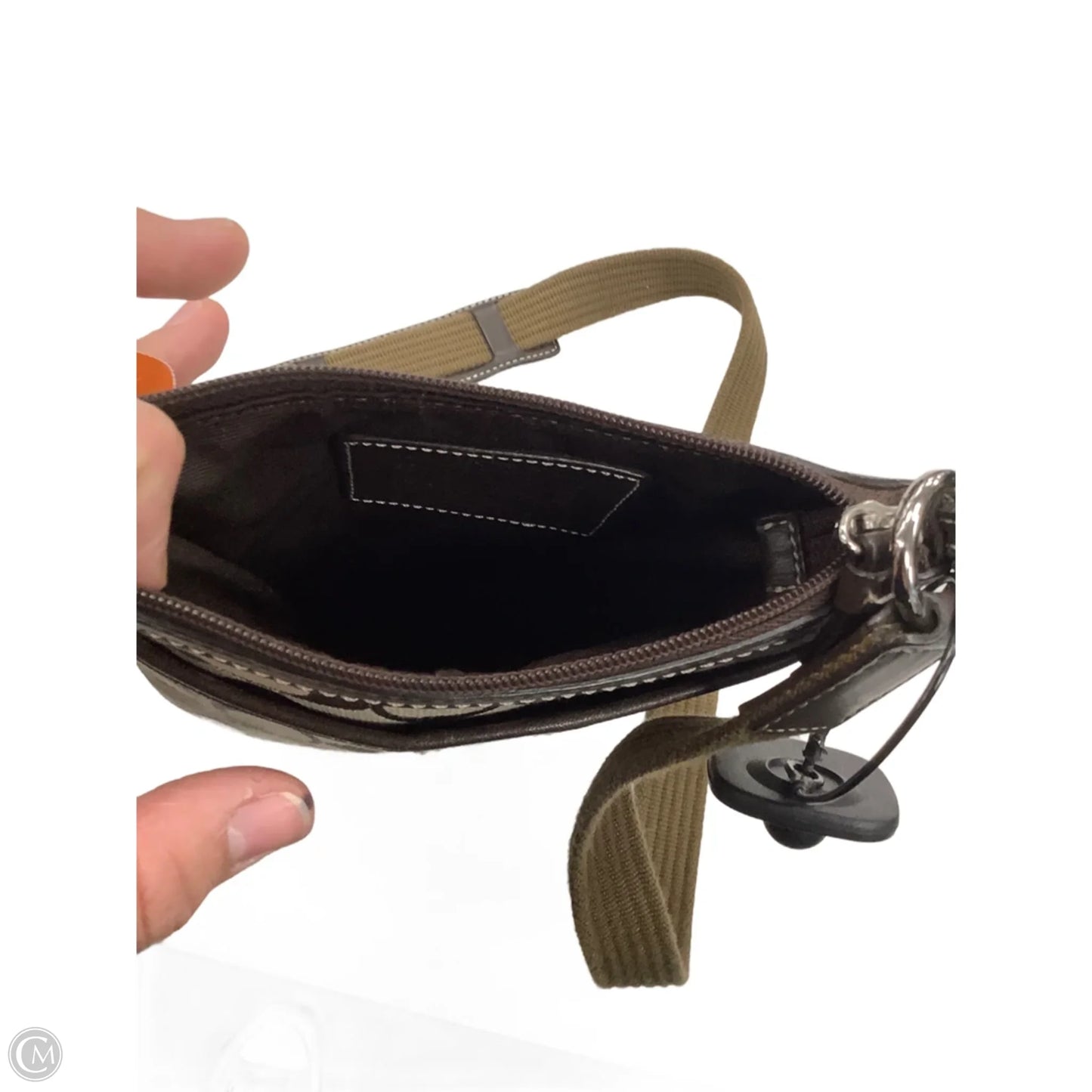 Crossbody Designer By Coach, Size: Medium