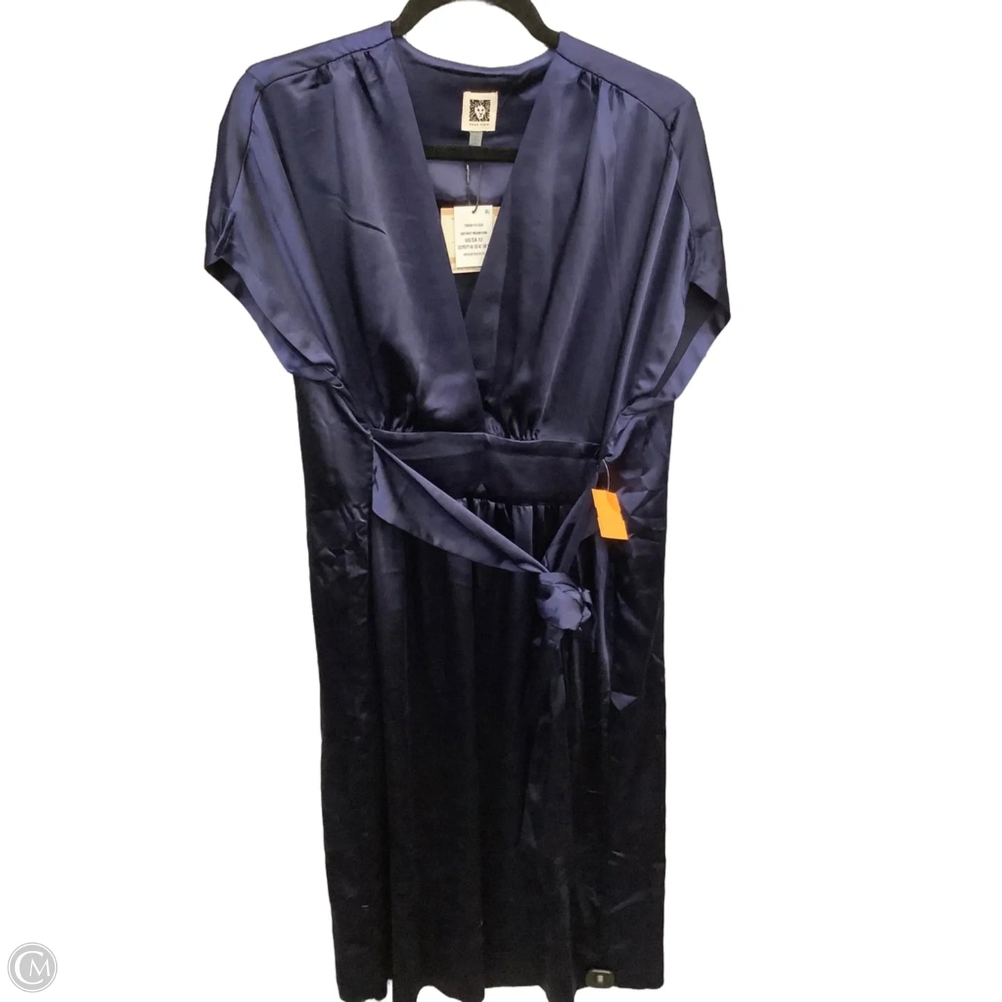 Dress Party Long By Anne Klein In Blue, Size: L