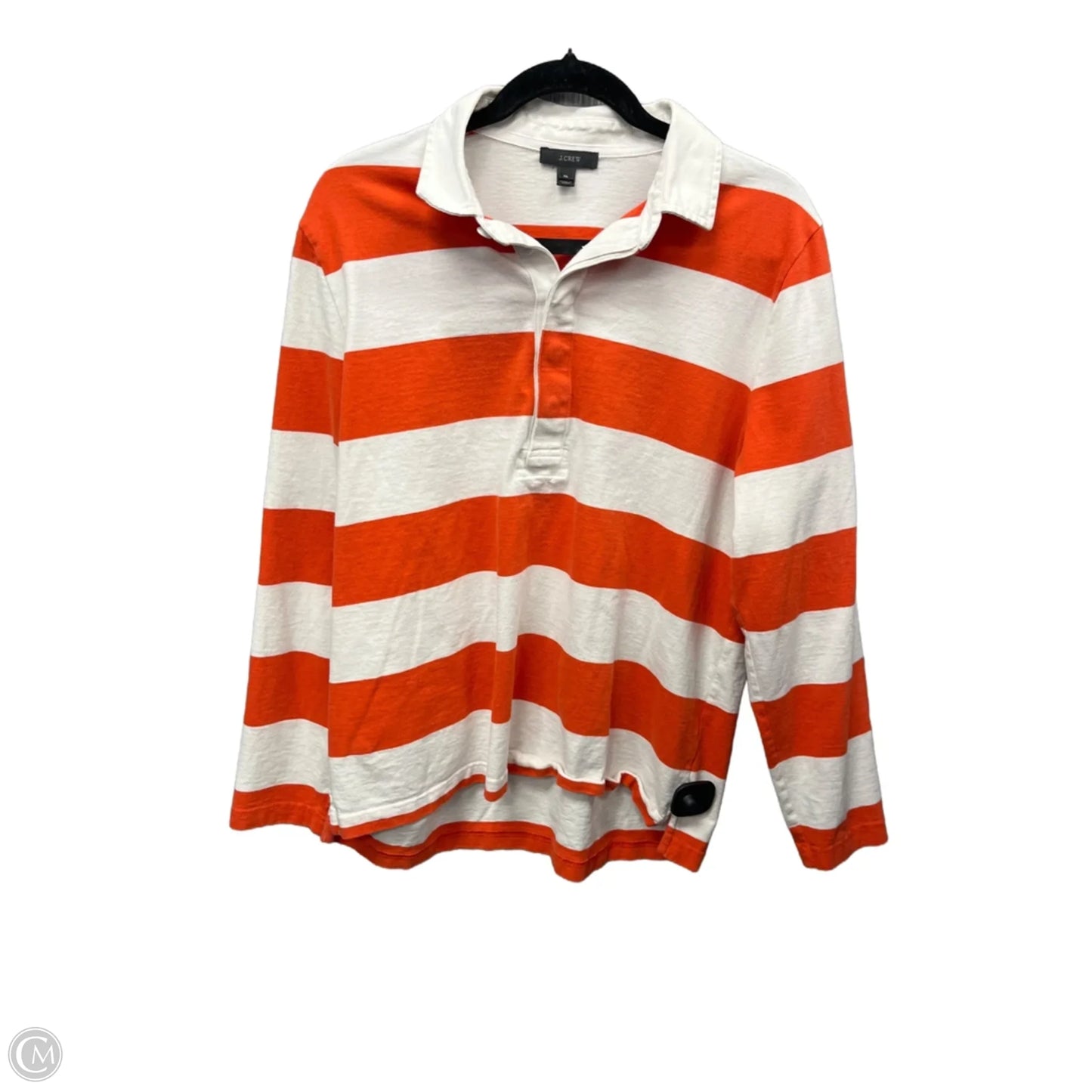 Top Long Sleeve By J. Crew In Striped Pattern, Size: Xl