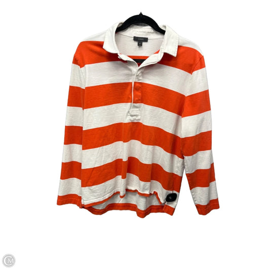 Top Long Sleeve By J. Crew In Striped Pattern, Size: Xl