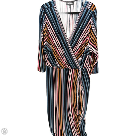 Jumpsuit By Lane Bryant In Striped Pattern, Size: 3x