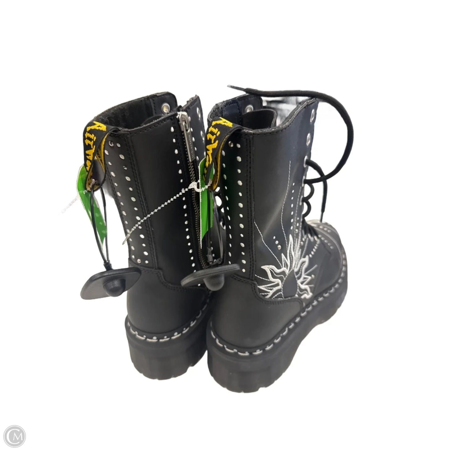 Boots Combat By Dr Martens In Black, Size: 8