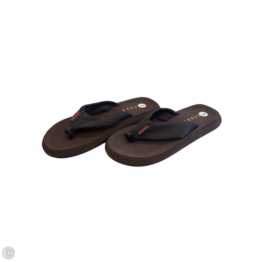 Sandals Flats By Rocket Dogs In Brown, Size: 9