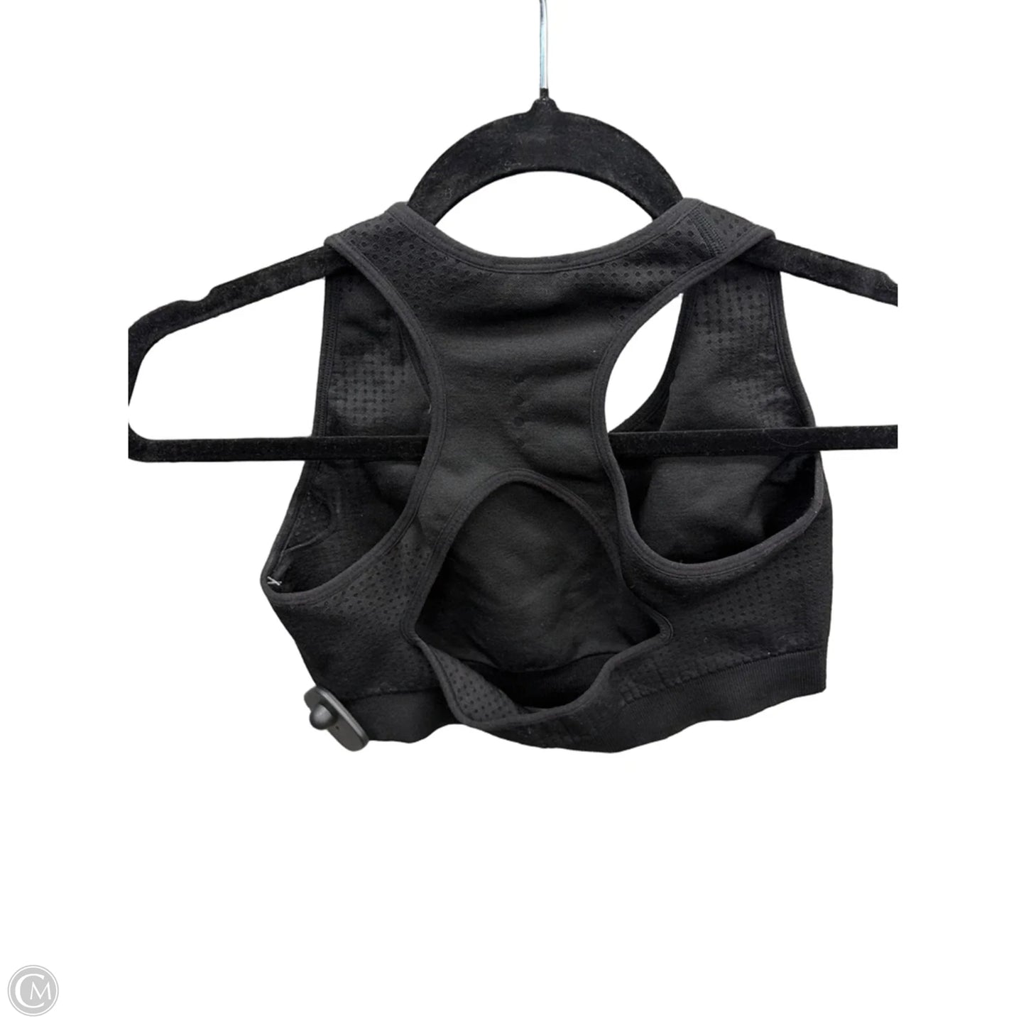 Athletic Bra By Clothes Mentor In Black, Size: M