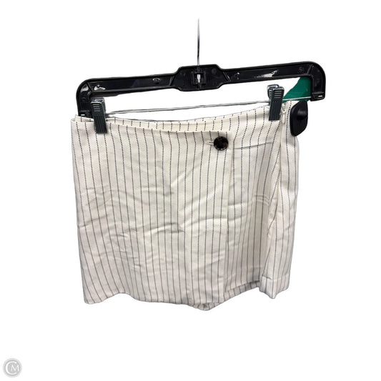 Skirt Mini & Short By H&m In Striped Pattern, Size: 2