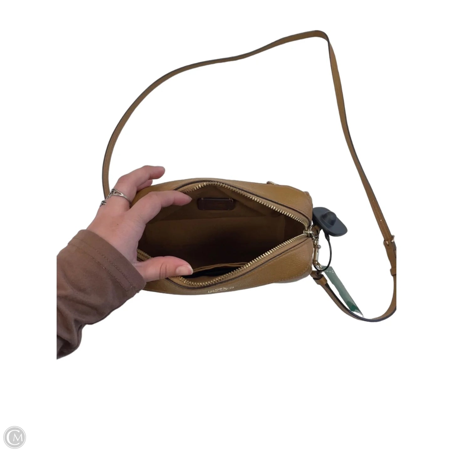 Crossbody Designer By Coach, Size: Medium