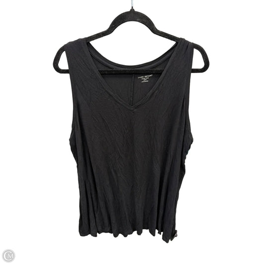 Top Sleeveless By Lane Bryant In Black, Size: 3x