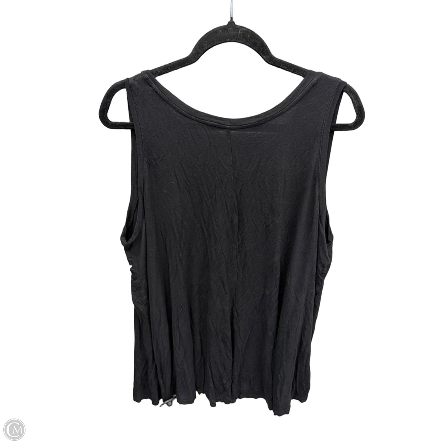 Top Sleeveless By Lane Bryant In Black, Size: 3x