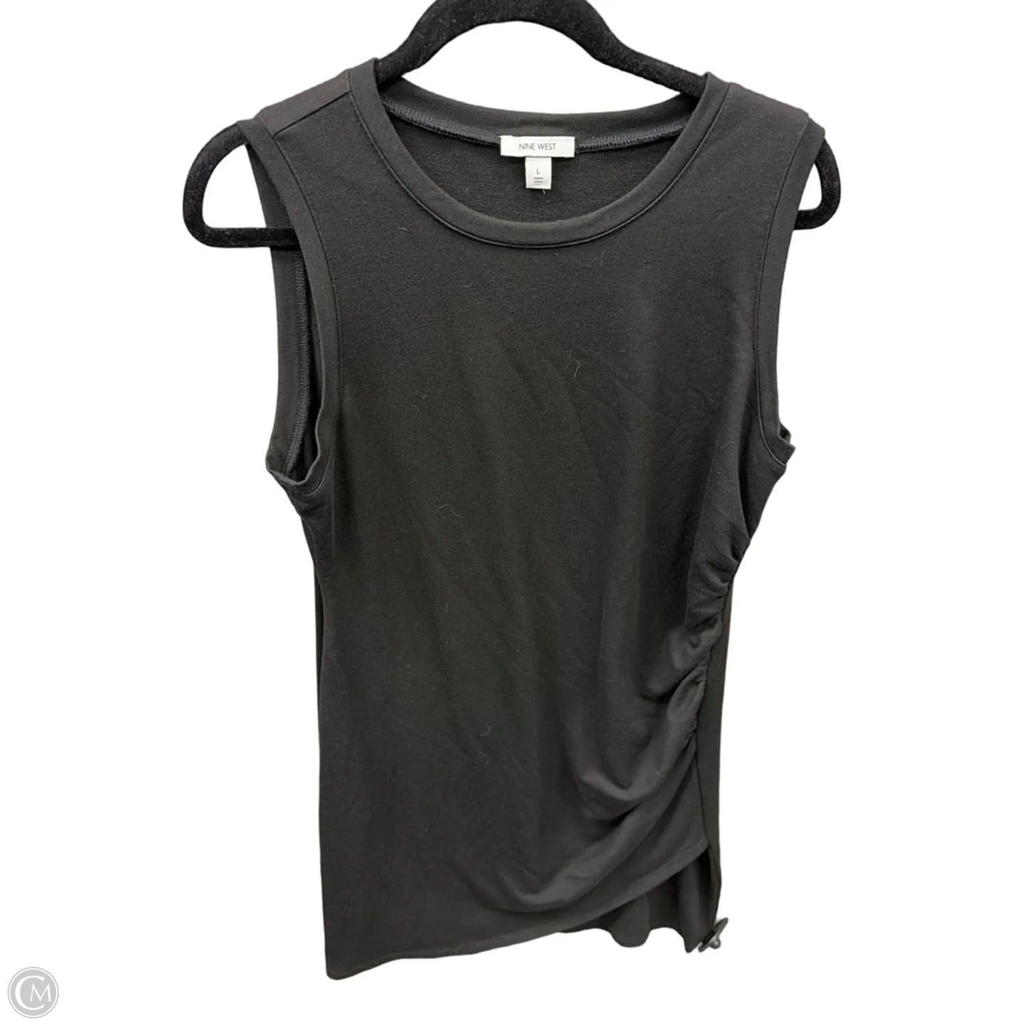 Dress Casual Midi By Nine West In Black, Size: L