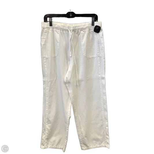 Pants Cropped By Zenergy By Chicos In White, Size: 8