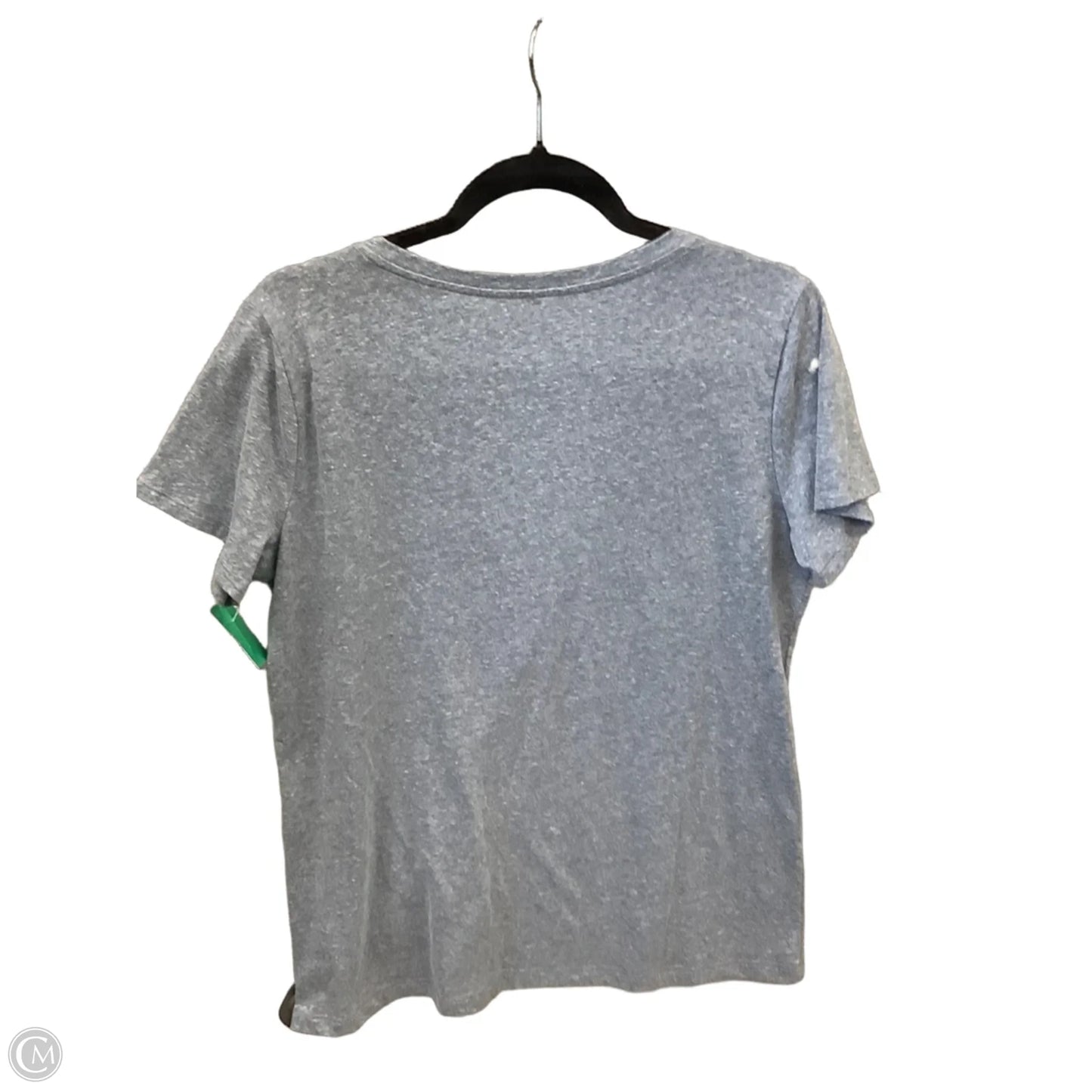 Top Short Sleeve Basic By St Johns Bay In Blue, Size: L