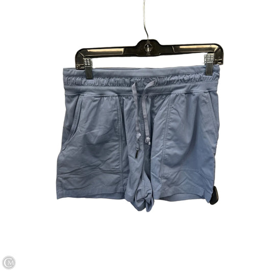 Athletic Shorts By Lululemon In Blue, Size: 8
