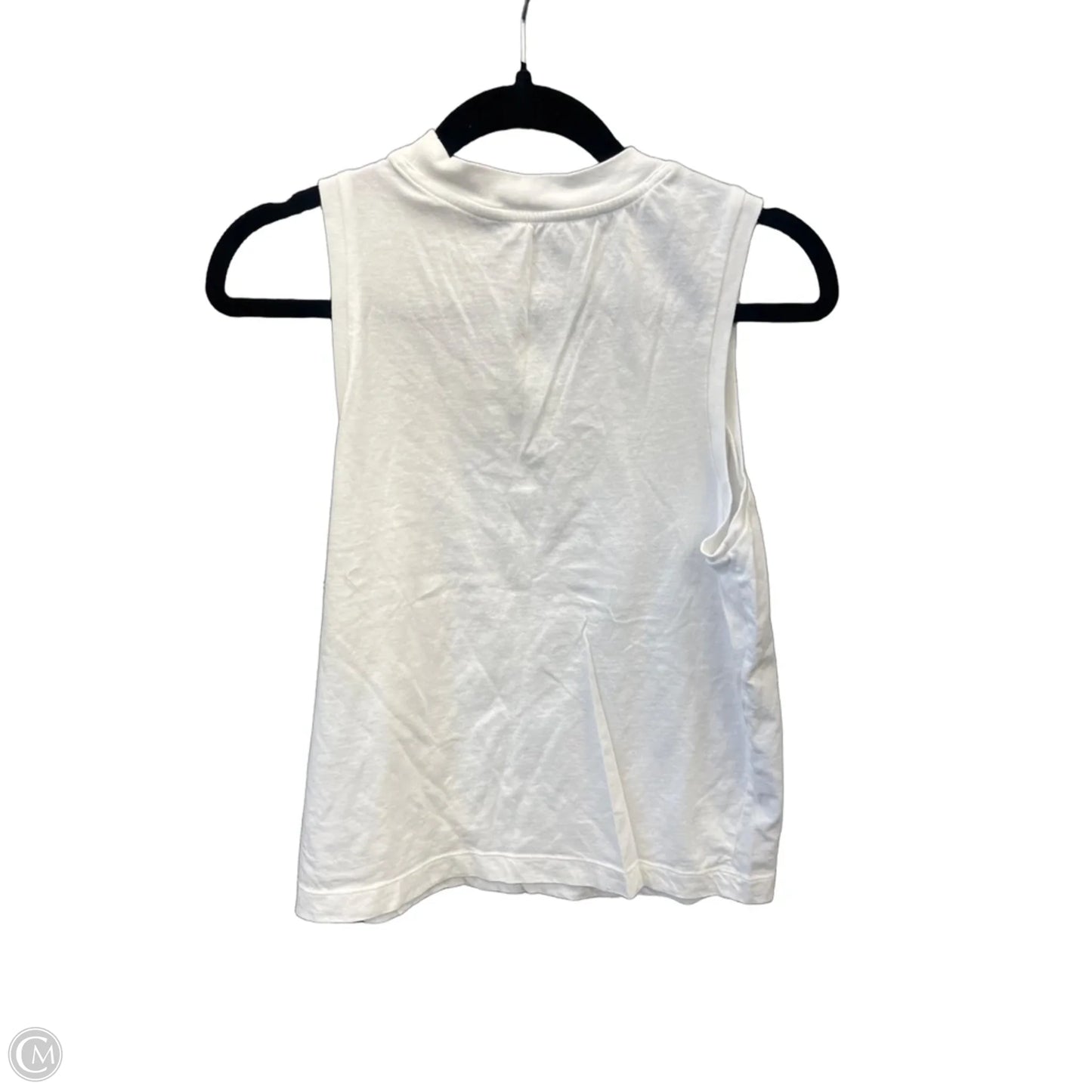 Top Sleeveless Basic By A New Day In White, Size: M