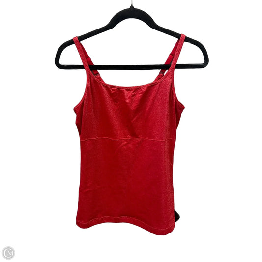 Tank Top By Flexees In Red, Size: Xl