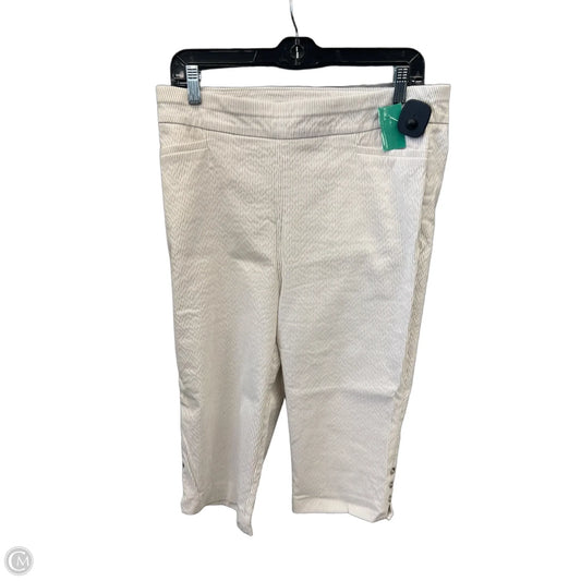 Capris By Chicos In Striped Pattern, Size: 12