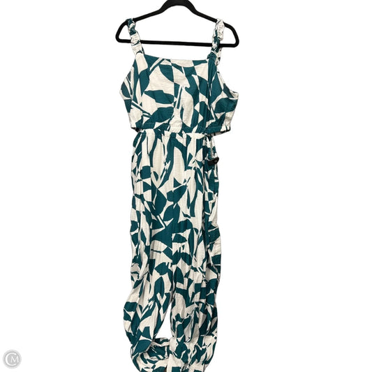 Jumpsuit By Maurices In Green & White, Size: Xxl