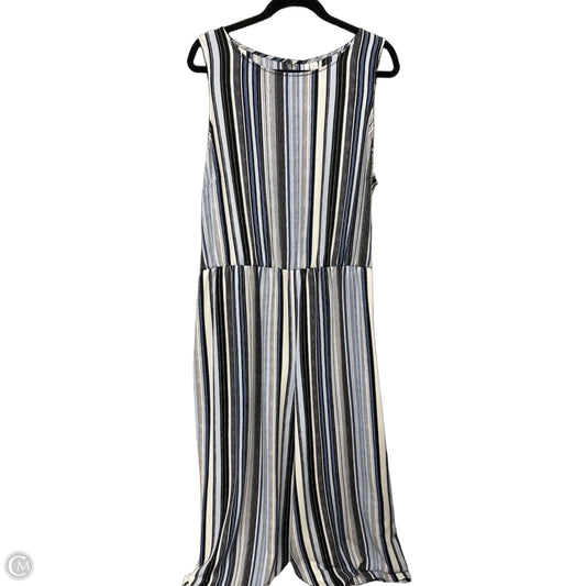 Jumpsuit By Elle In Striped Pattern, Size: Xxl