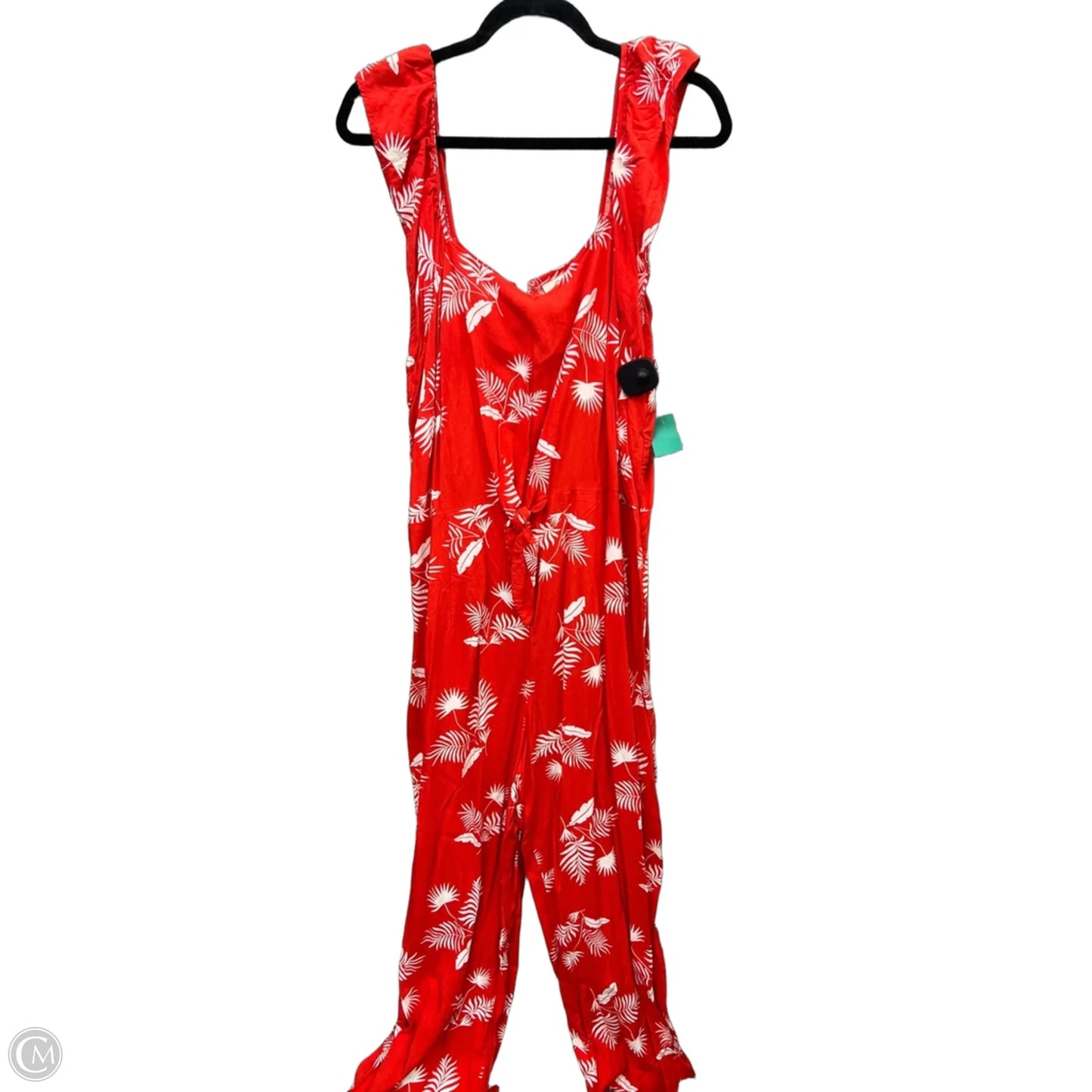 Jumpsuit By St Johns Bay In Red & White, Size: Xxl