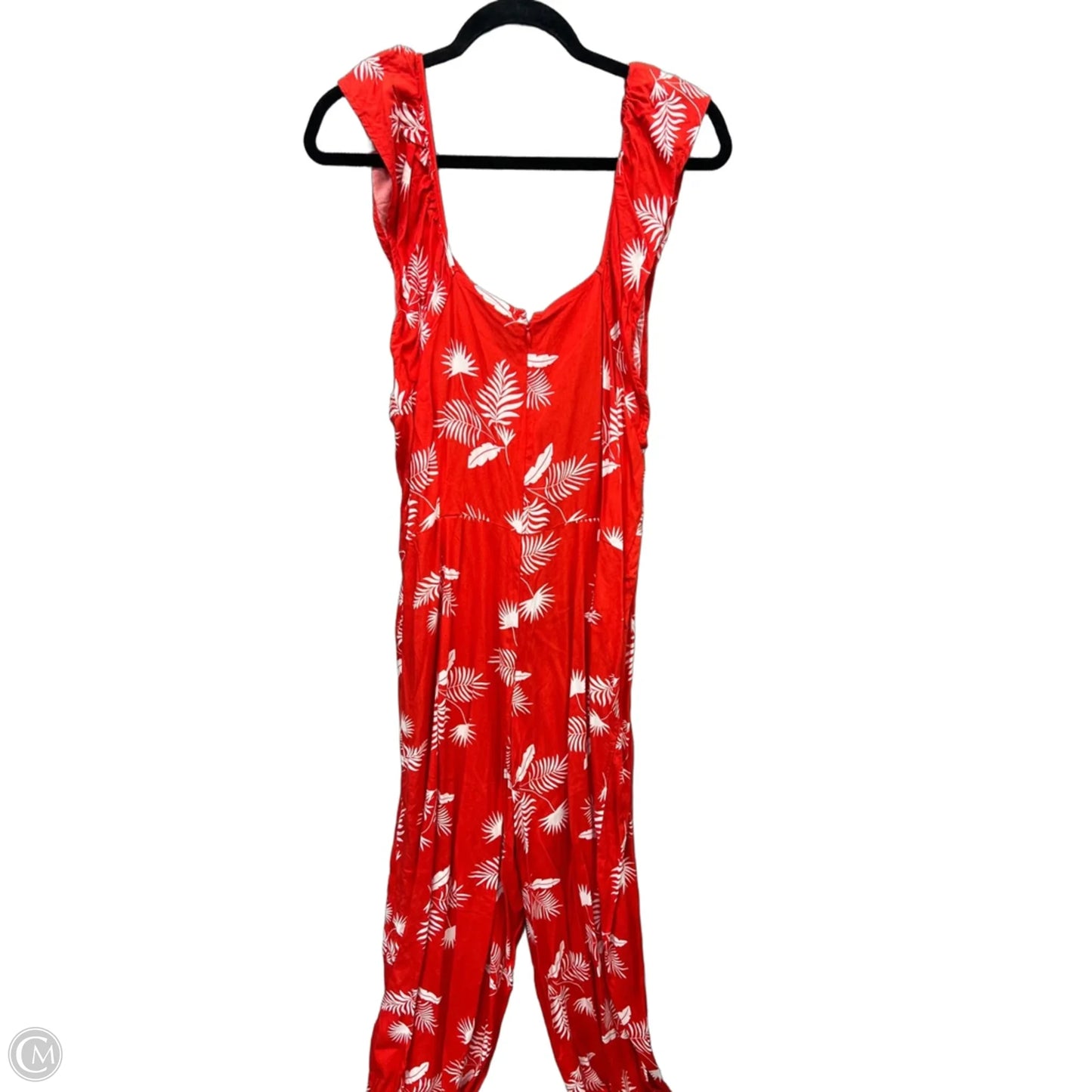 Jumpsuit By St Johns Bay In Red & White, Size: Xxl