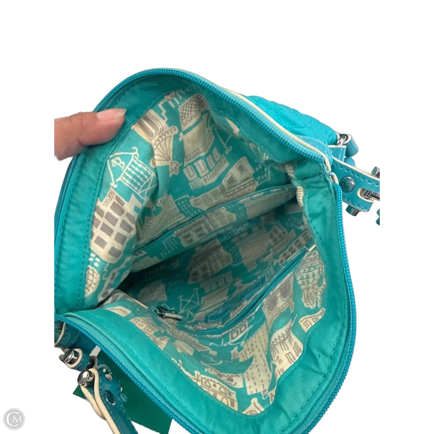 Handbag By Vera Bradley, Size: Medium