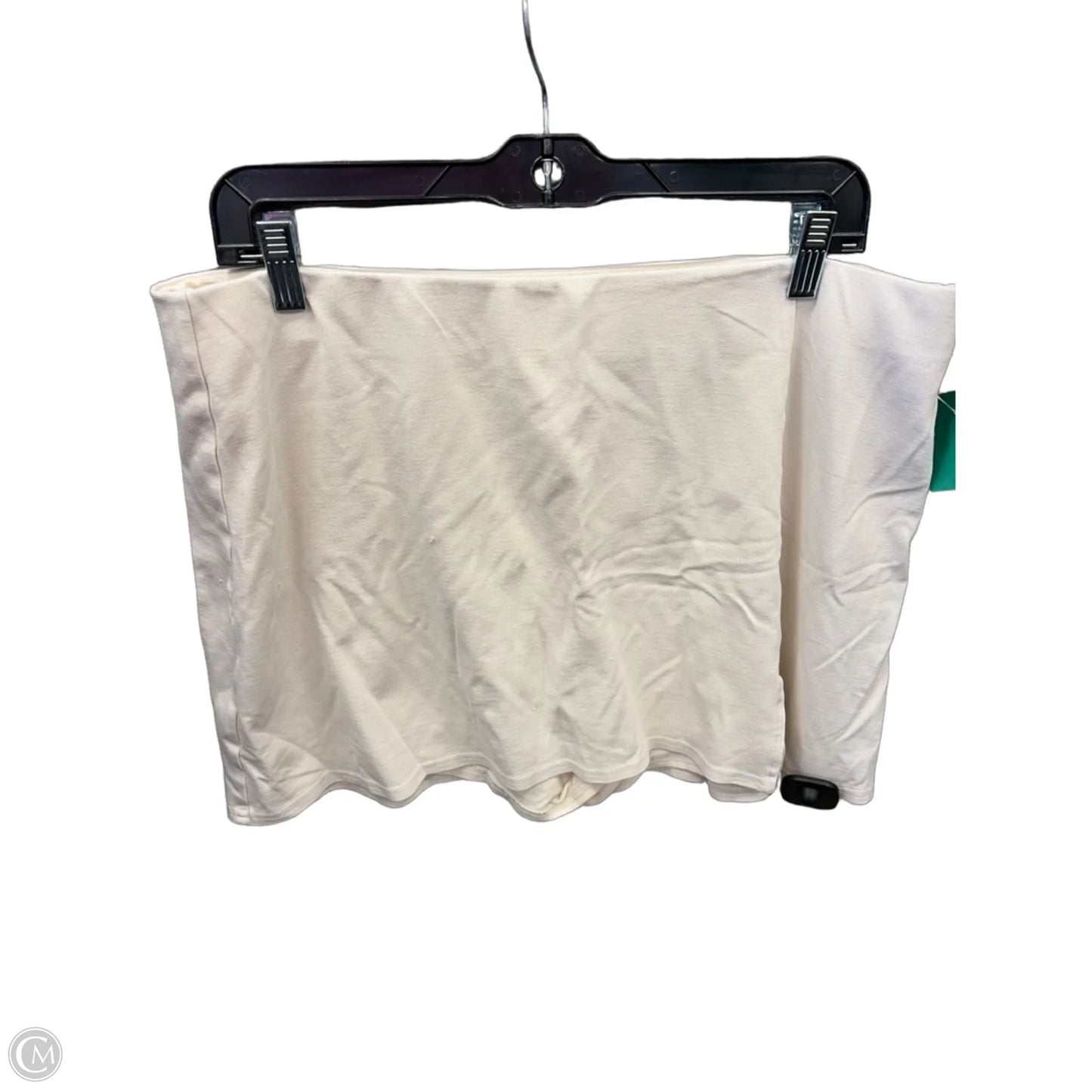 Skirt Mini & Short By American Eagle In Cream, Size: Xl