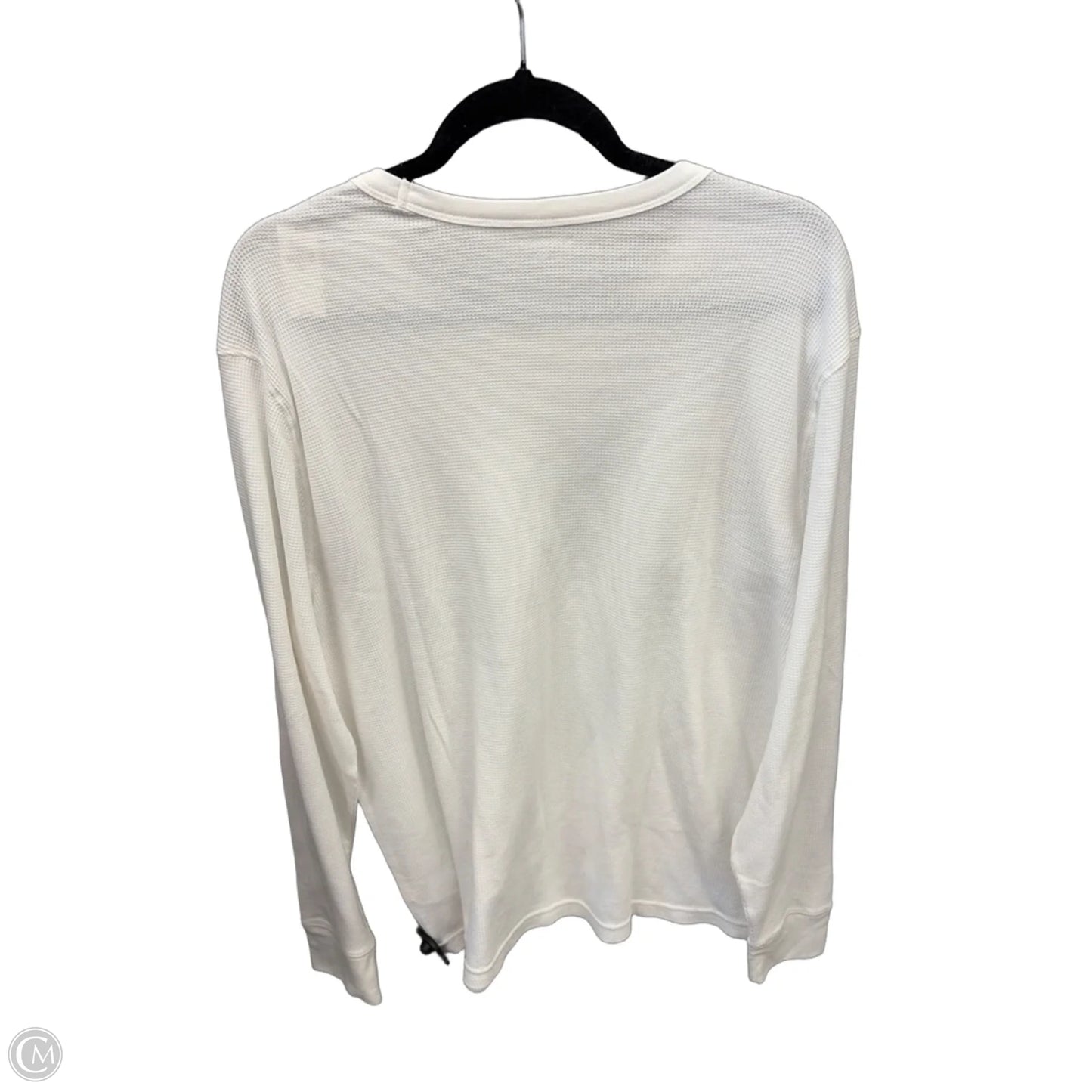 Top Long Sleeve Basic By Old Navy In White, Size: Xl