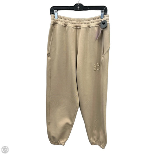 Athletic Pants By Lululemon In Tan, Size: 6