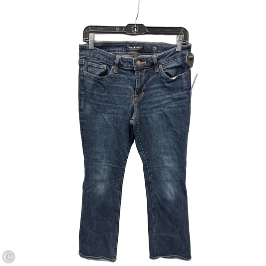 Jeans Cropped By Lucky Brand In Blue Denim, Size: 8
