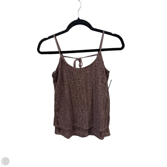 Top Sleeveless By Maurices In Brown, Size: Xs