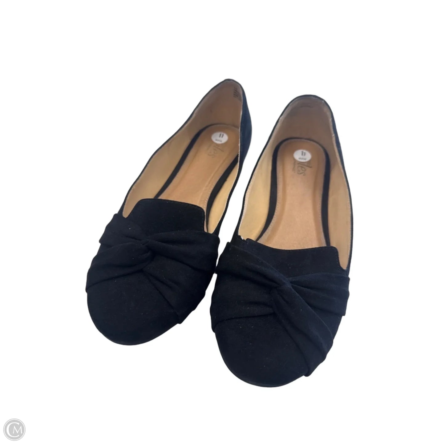 Shoes Flats By Catherines In Black, Size: 11