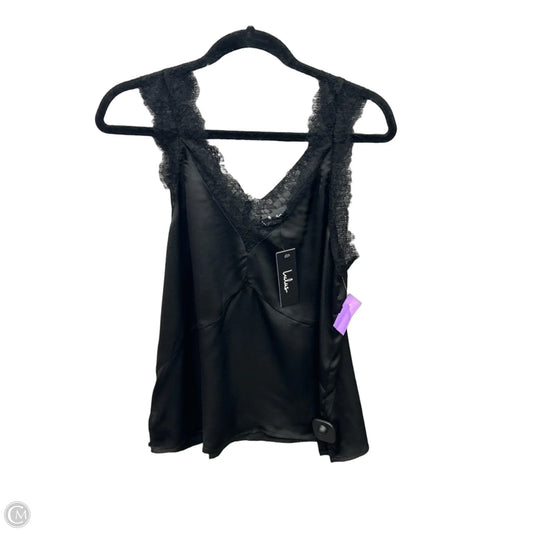 Top Sleeveless By Lulus In Black, Size: M