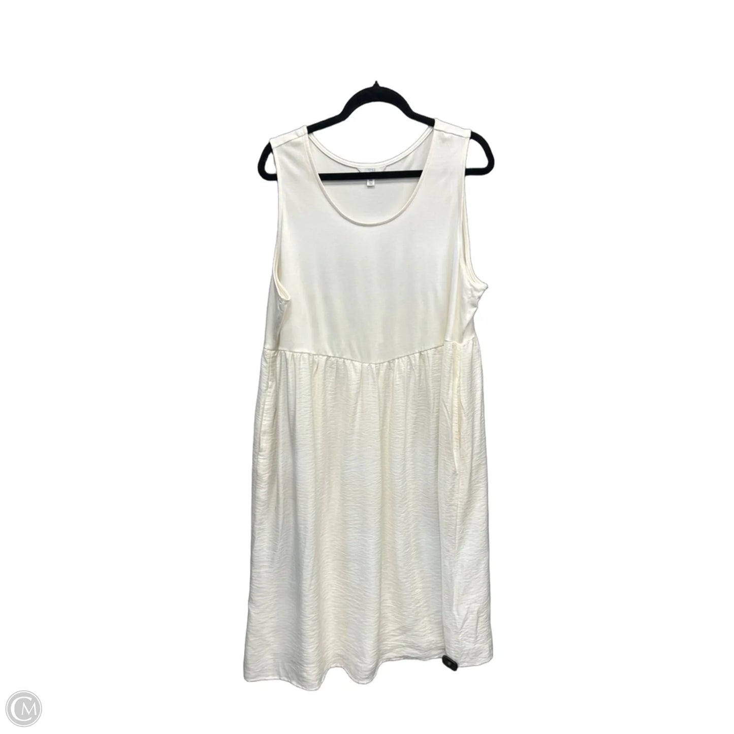 Dress Casual Midi By Time And Tru In Floral Print, Size: 3x