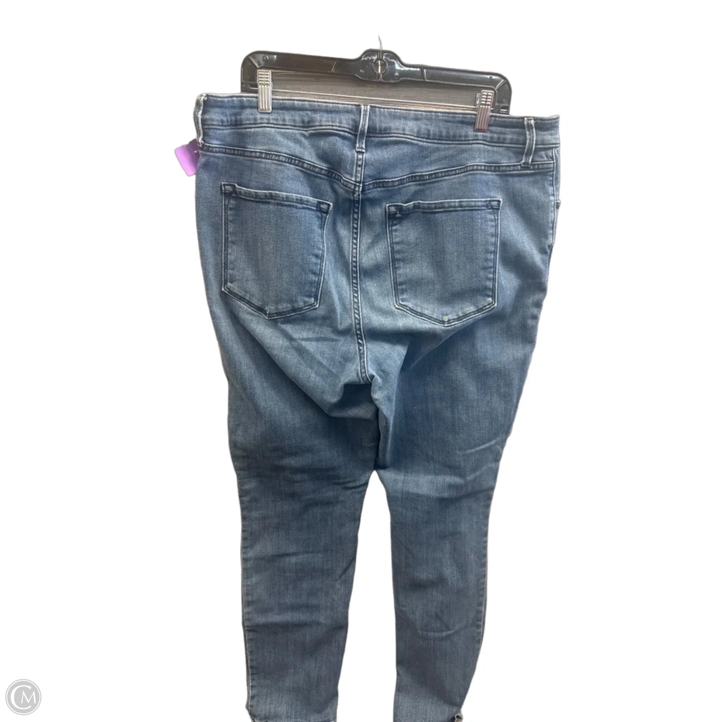 Jeans Straight By Old Navy In Blue Denim, Size: 18