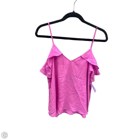 Top Sleeveless By Express In Pink, Size: M