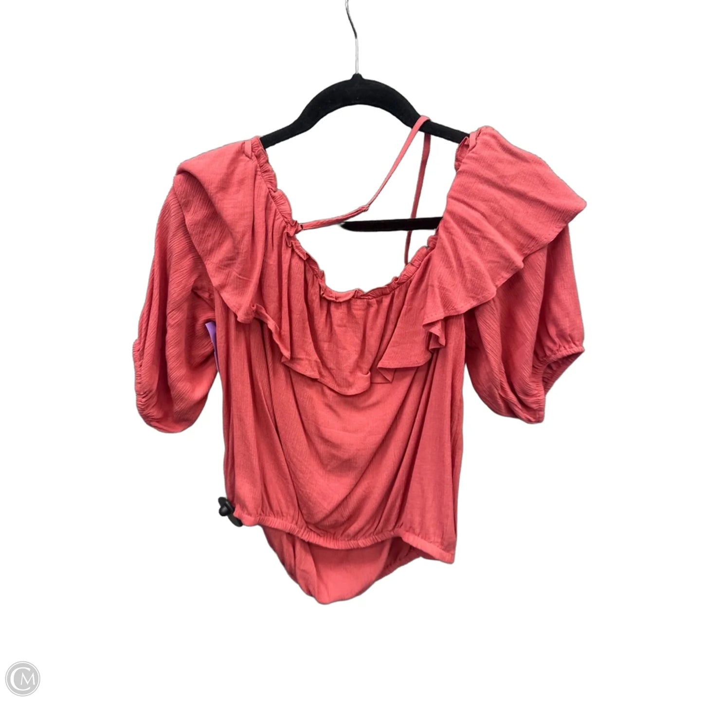 Top 3/4 Sleeve By Express In Red, Size: M