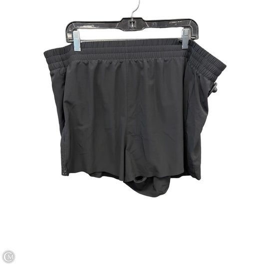 Athletic Shorts By Athleta In Black, Size: 2x
