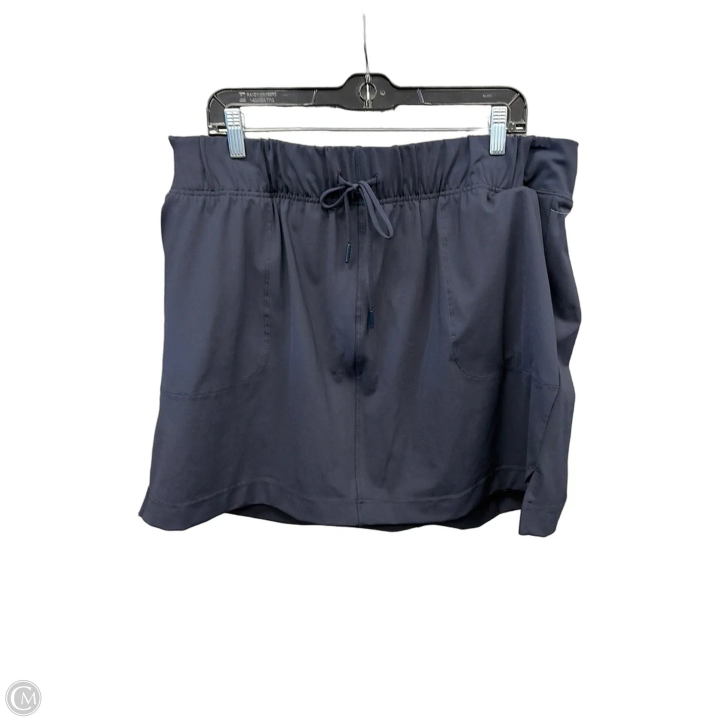 Athletic Skort By Livi Active In Blue, Size: Xxl
