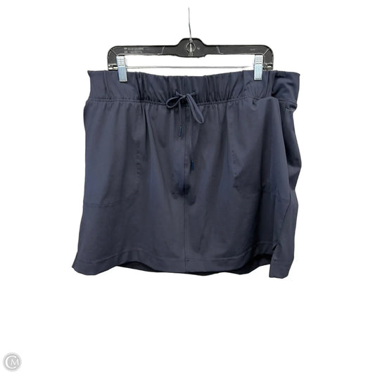 Athletic Skort By Livi Active In Blue, Size: Xxl