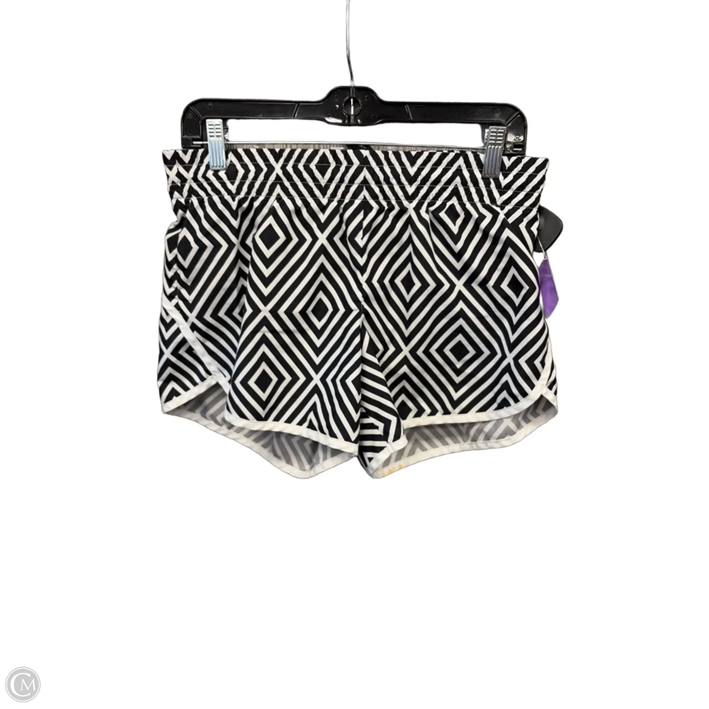 Athletic Shorts By Athletic Works In Black & White, Size: M