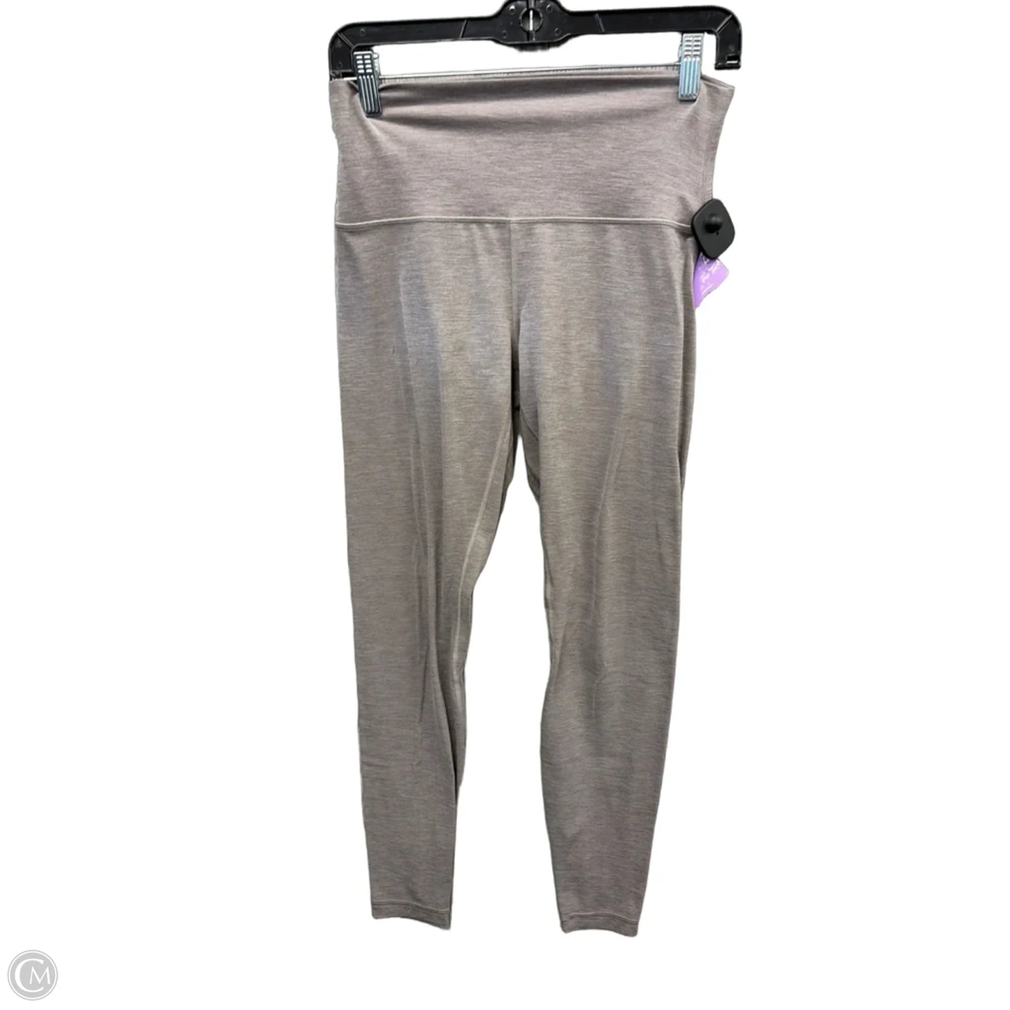 Athletic Leggings By Lululemon In Grey, Size: 8