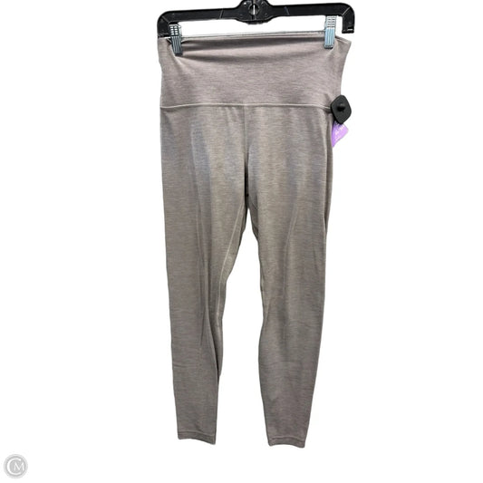 Athletic Leggings By Lululemon In Grey, Size: 8