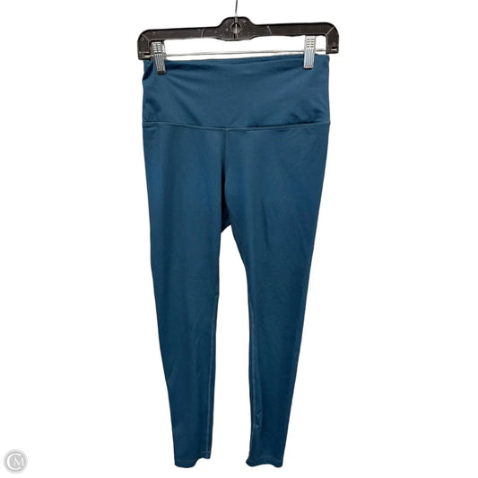 Athletic Leggings By Velocity In Teal, Size: S