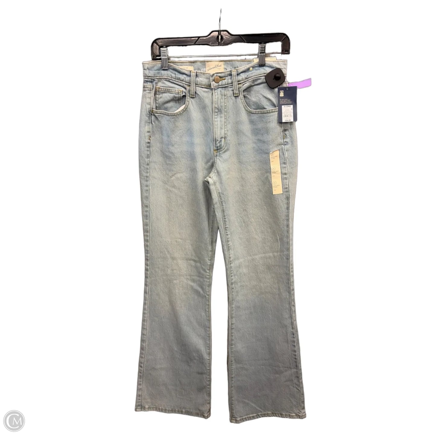 Jeans Flared By Universal Thread In Blue Denim, Size: 8