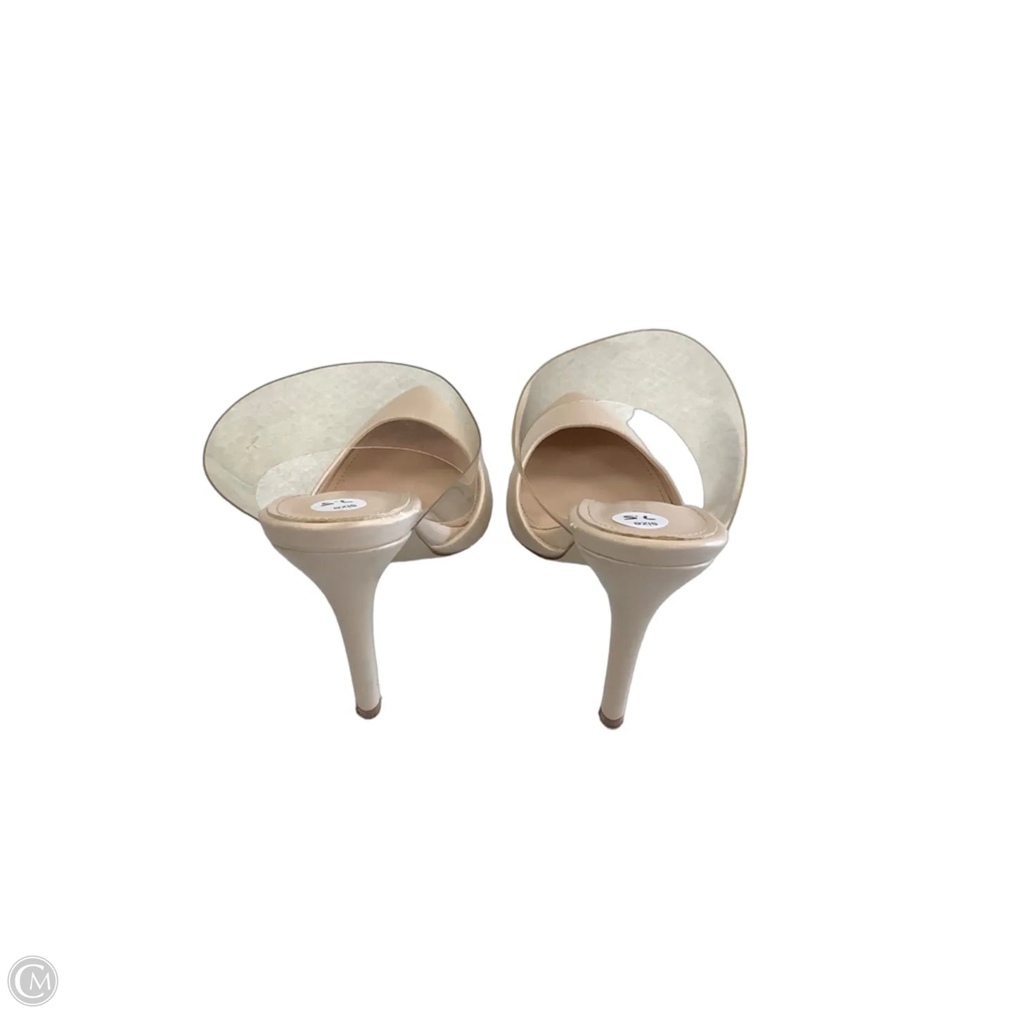 Shoes Heels Stiletto By Fashion Nova In Clear, Size: 7.5