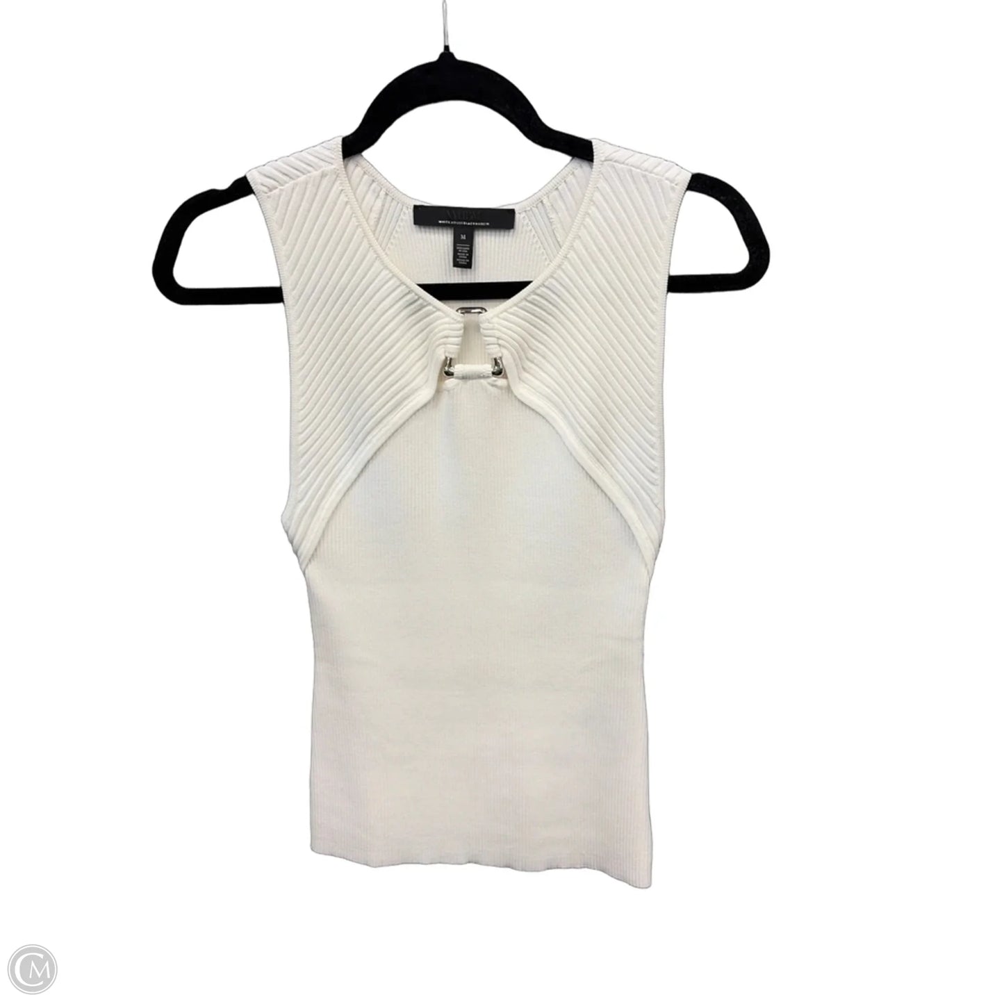 Top Sleeveless By White House Black Market In White, Size: M